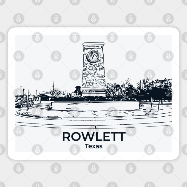 Rowlett - Texas Magnet by Lakeric